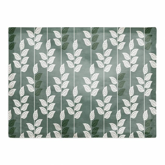 Geometric Nature Pattern 18" x 14" Cotton Twill Placemat